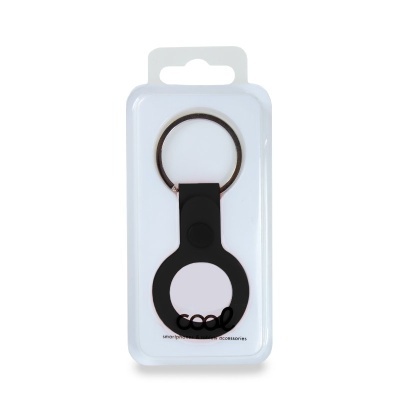 Cool | Chaveiro COOL Protetor em Silicone Compatível com AirTag Preto