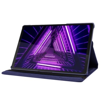 Cool | Capa para Lenovo Tab M10 Plus / FHD Plus 2ª Geração Couro Liso Azul 10,3 polegadas