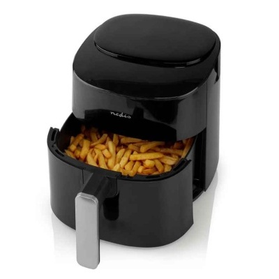 Air Fryer Nedis - Fritadeira de ar quente - 4,2 l | Temporizador: 240 min | Número de programas predefinidos: 8 | Digital