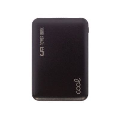 Cool | Bateria Externa Power Bank 5000 mAh COOL Leather Preto