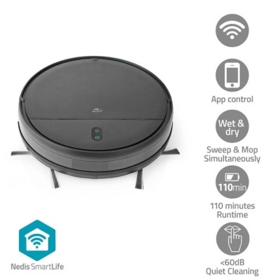 Aspirador robô Nedis SmartLife - Aleatório - Wi-Fi