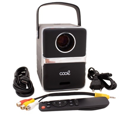 Cool | Projetor compacto 2500 lúmens COOL Star alto-falante integrado 10W + HDMI / USB + espelho Wifi