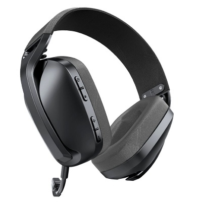 Auscultadores estéreo para PC / PS4 / PS5 Gaming Sem Fio COOL Newton 3 em 1 Preto Auscultadores estéreo para PC / PS4 / PS5 Gaming Sem Fio COOL Newton 3 em 1 Preto