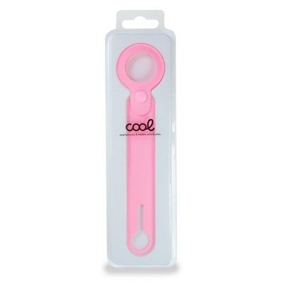 Cool | Chaveiro Loop COOL Protetor em Silicone Compatível com AirTag Rosa