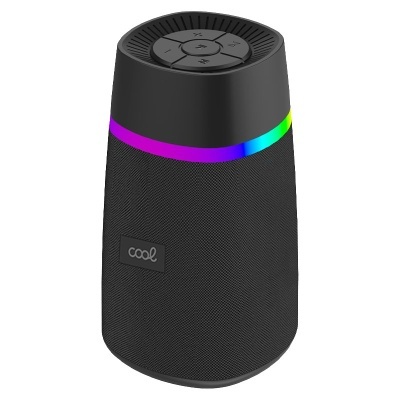 Coluna universal para música bluetooth TWS COOL 10W Gradient Preto