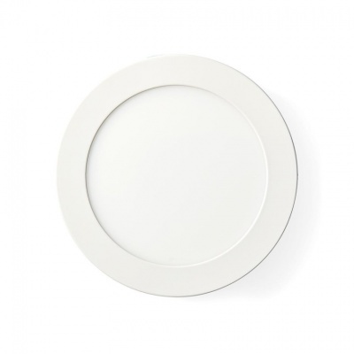 Nedis | Luz de teto | Wi-Fi | Branco Frio / Branco Quente | Rodada | Diâmetro: 170 mm | 17 x 17 x 3,8 cm | 800 lm | 2700 - 6500 K | IP20 | Classe energética: A | Android ™ e iOS