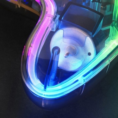 Comando Gaming Mars Gaming MGP-C Professional Gamepad - Iluminação NEON RGB - Vibração háptica dupla