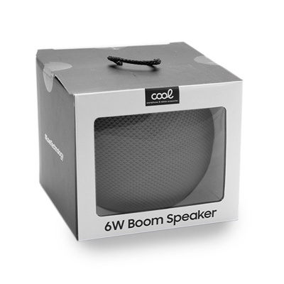 Cool | Coluna Universal Music Bluetooth 6W COOL Preto