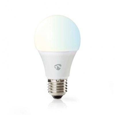 Nedis | 3 Lâmpadas LED SmartLife | Wi-Fi | E27 | 806 lm | 9 W | Quente para Branco Frio | 2700 - 6500 K | Classe energética: F | Android ™ / IOS | Bulb