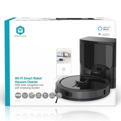 Aspirador robôt Nedis SmartLife - Navegação a laser - Wi-Fi