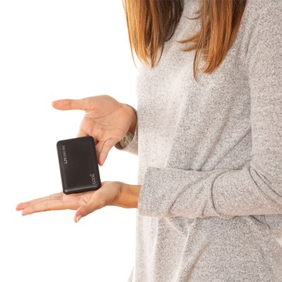 Cool | Bateria Externa Power Bank 5000 mAh COOL Leather Preto