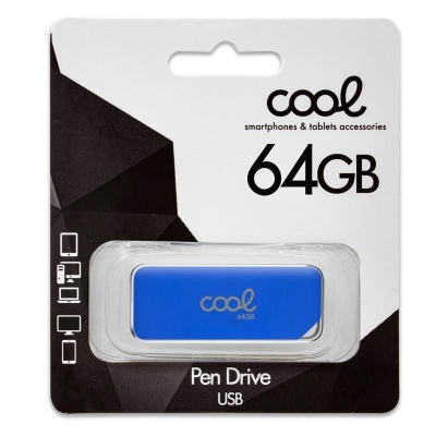 Cool | Pen Drive USB x 64 GB 2.0 COOL Board Blue
