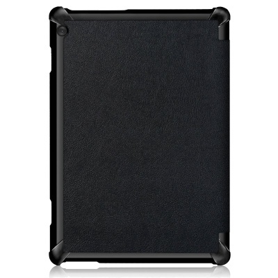 Cool | Capa para Lenovo Tab M10 Couro liso preto 10,1 polegadas