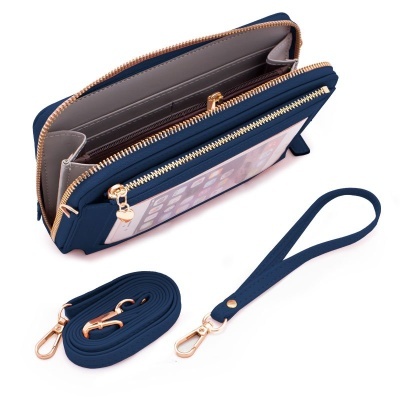 Cool | Carteira Universal com bolsa para smartphone de até 6,7 pol. Azul