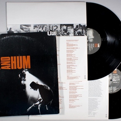 U2 - Rattle And Hum on 2 LPs