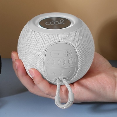 Cool | Coluna Universal Music Bluetooth 6W COOL Boom Branco