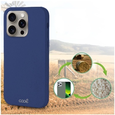 Cool | Capa para iPhone 15 Pro Max Eco Biodegradável Marinho