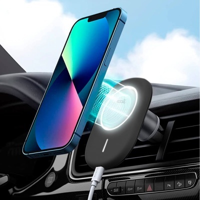 Cool | Suporte universal para carro Qi magnético carregamento sem fio Cool | Suporte universal para carro Qi magnético carregamento sem fio