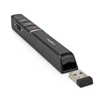 Nedis | Apontador Apresentador | Laser alcance : 100 m | Sem-fios alcance : 30 m | Preto