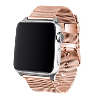 Cool | Pulseira COOL p/ Apple Watch Series 1 / 2 / 3 / 4 / 5 / 6 / 7 / 8 / SE (38 / 40 / 41 mm) Metal Rose Gold
