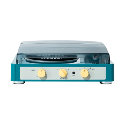 Gira-Discos Brad Retro MKII Green – Som Vintage com Estilo Moderno