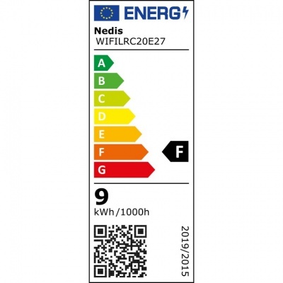 Nedis | 2 Lâmpadas LED coloridas SmartLife | Wi-Fi | E27 | 806 lm | 9W | RGB / Branco Quente a Frio | 2700 - 6500K | Android™/IOS | Bulb Nedis | 2 Lâmpadas LED coloridas SmartLife | Wi-Fi | E27 | 806 lm | 9W | RGB / Branco Quente a Frio | 2700 - 6500K | Android™/IOS | Bulb