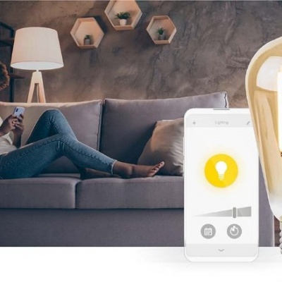 Nedis | Lâmpada de filamento LED SmartLife | Wi-Fi | E27 | 806lm | 7W | Branco Quente | 1800 - 3000K | Vidro | Android™/IOS | ST64 Nedis | Lâmpada de filamento LED SmartLife | Wi-Fi | E27 | 806lm | 7W | Branco Quente | 1800 - 3000K | Vidro | Android™/IOS | ST64