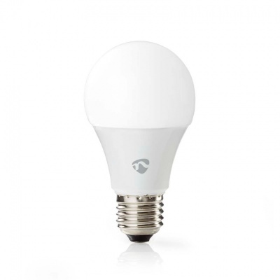 Nedis | Lâmpada LED colorida SmartLife | Wi-Fi | E27 | 806lm | 9W | RGB / Branco Quente a Frio | 2700 - 6500K | Android™/IOS | Bulb