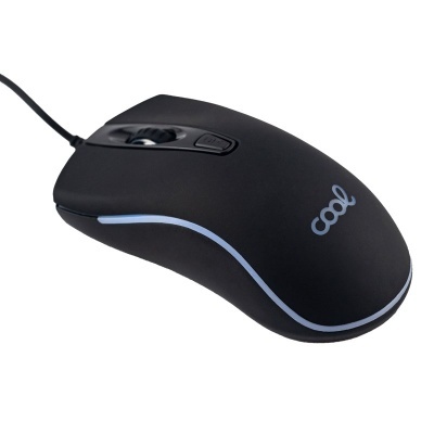 Cool | Mouse para jogos USB (iluminação) COOL Kansas Preto