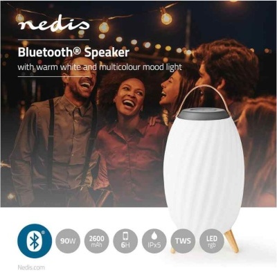 Altifalante Bluetooth com luz ambiente Altifalante Bluetooth com luz ambiente