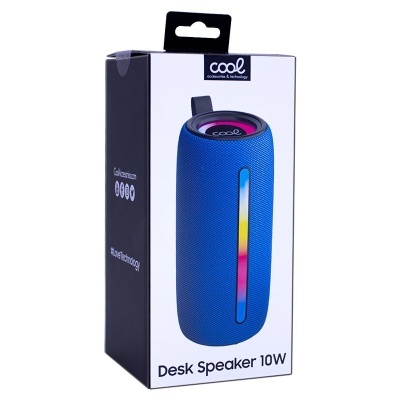 Cool | Coluna universal para música bluetooth COOL 10W Desk Azul