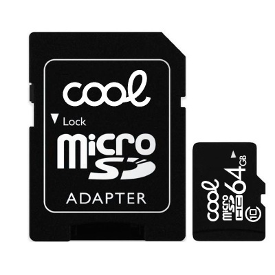Cool | Cartão de Memória Micro SD com Adapt. x64B COOL (Classe 10)