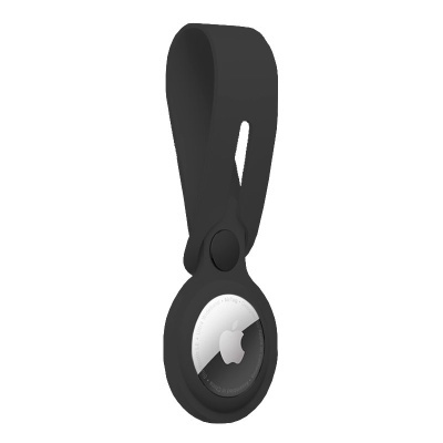 Cool | Chaveiro Loop COOL Protetor em Silicone Compatível com AirTag Preto