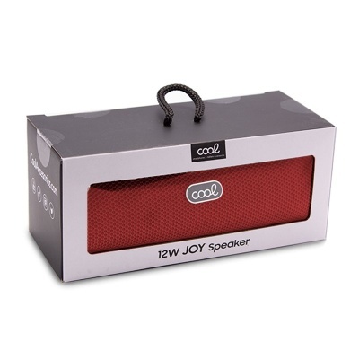 Cool | Coluna universal para música Bluetooth COOL Joy (12 W) Vermelho Cool | Coluna universal para música Bluetooth COOL Joy (12 W) Vermelho