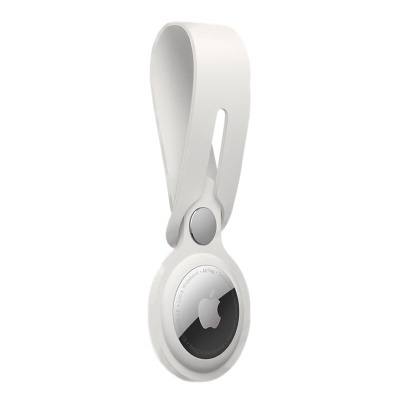 Cool | Chaveiro Loop COOL Protetor em Silicone Compatível com AirTag Branco