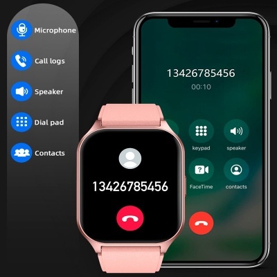 Cool | Smartwatch COOL Ecrã Amoled Curved Cinza (Chamadas, Desporto, Saúde)
