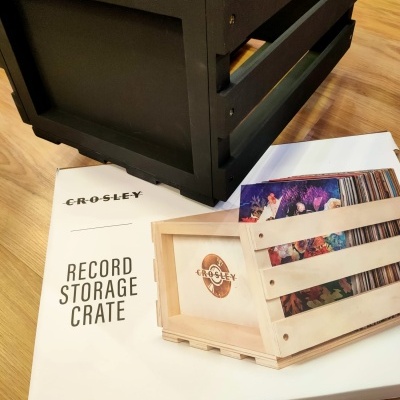 Caixa de Armazenamento Crosley - Preta