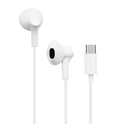 Cool | Fones de ouvido COOL estéreo tipo C com microfone Branco Cool | Fones de ouvido COOL estéreo tipo C com microfone Branco