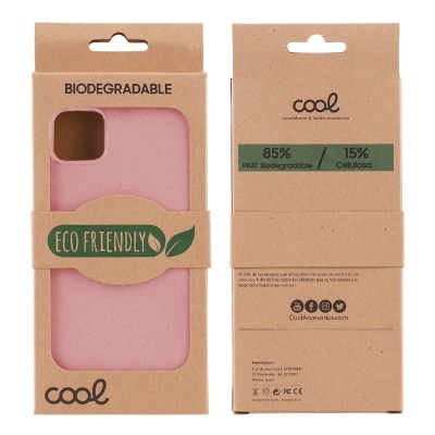 Cool | Capa para iPhone 15 Pro Max Eco Biodegradável Rosa