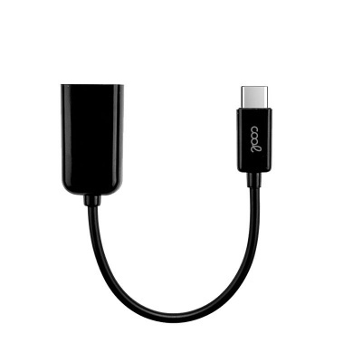 Cool | Cabo de entrada USB OTG tipo C COOL universal (preto)