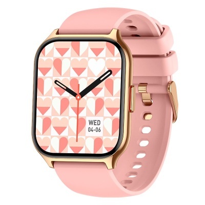Cool |  Smartwatch COOL Nova Silicone Rosa (Chamadas, Desporto, Saúde)