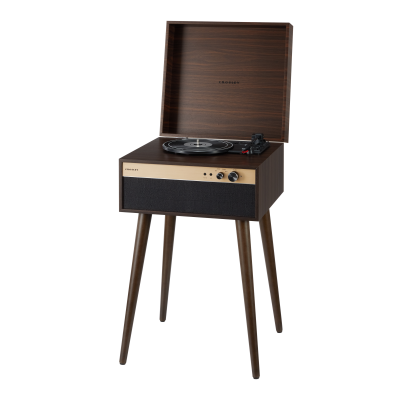 Crosley Jasper Walnut | Gira-Discos 3 Velocidades com Altifalantes e Bluetooth