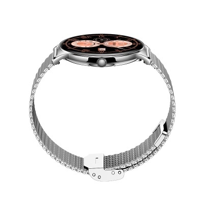 Smartwatch COOL Ultrathin + 2 Correias (AMOLED, Chamadas, Desporto Saúde) Cinza