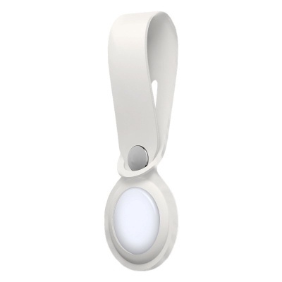 Cool | Chaveiro Loop COOL Protetor em Silicone Compatível com AirTag Branco