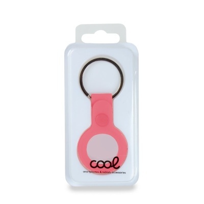 Cool | Chaveiro COOL Protetor em Silicone Compatível com AirTag Rosa