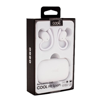 Cool | Auriculares estéreo sem fio Bluetooth COOL Fit Sport Branco