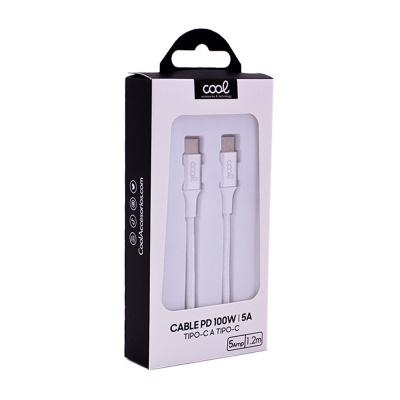 Cool | Nylon Universal Tipo C para Cabo USB Tipo C (1,2 metros)