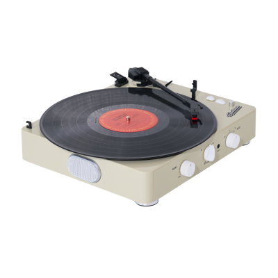 Gadhouse | Gira-discos Brad Retro MK ll Ivory
