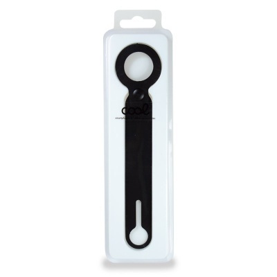 Cool | Chaveiro Loop COOL Protetor em Silicone Compatível com AirTag Preto