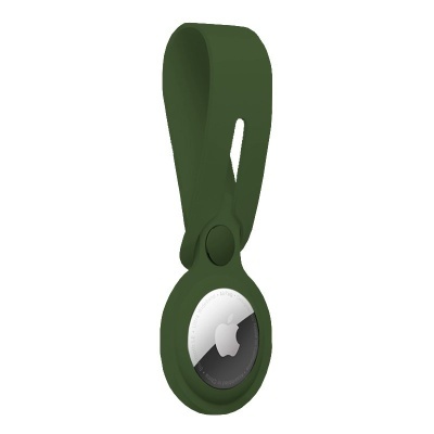 Cool | Chaveiro Loop COOL Protetor em Silicone Compatível com AirTag Verde